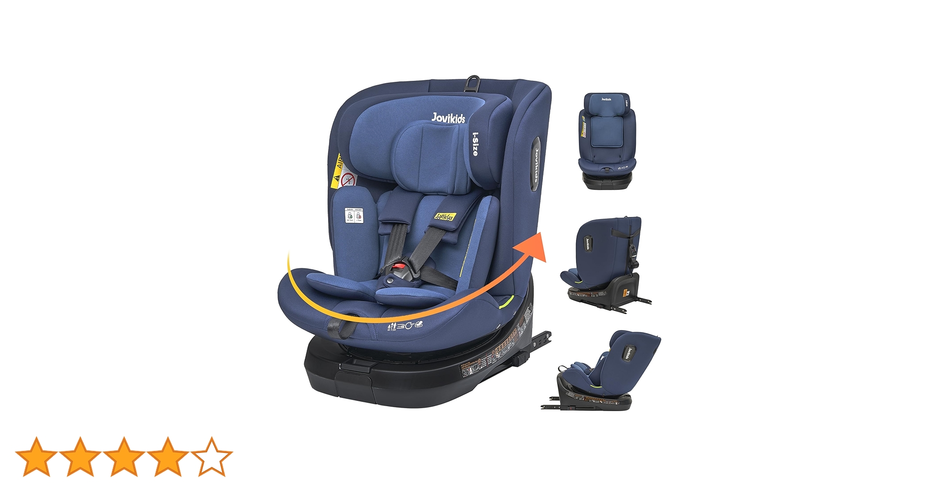 Jovikids チャイルドシート ISOFIX、 0か月~12歳頃 Amazon | Jovikids チャイルドシート ISOFIX、 0か月~12歳頃 360